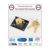 GrossAVM Drawer Lock Çekmece Kilidi 303 - Siyah