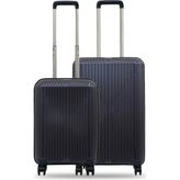 GROUND Sirius 2'li Valiz Seti Orta-Kabin - Denim - 10728