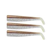 Gt-Bio 3X Bodies Roller Shad 85 - Kaki Shiner