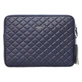 Guard Lacivert Capitone Clutch Çanta