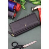 Guard Mat Siyah Deri Cüzdan