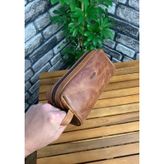 Guard P1792 Antik Taba Hakiki Deri El Çantası