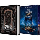 Guardian Bronz 4 Mecnun Ciltli ve Bir Kibritle Yok Olmak 1 Yan Boyalı Ciltli (Özge Naz) 2li Set