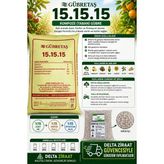 Gübretaş 15.15.15 Kompoze Taban Gübresi | %15 Azot %15 Fosfor %15 Potasyum | Meyve Ağacı, Zeytin, Sebze ve Tarla Bitkileri Için - 1 kg