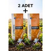 Gübretaş 20.20.20+Me NPK Gübresi 2'li Set, 1 kg