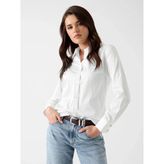 Guess Cate Kadın Slim Fit Gömlek - Beyaz
