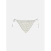 Guess Diane Kadın String Bikini Altı E6GO15KCUO2, Beyaz, S
