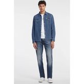 Guess Erkek Mavi Slim Uzun Kol Denim Gömlek