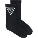 Guess Erkek Üçgen Logolu Çorap - Siyah