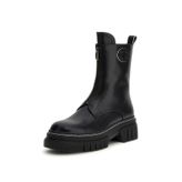 Guess FLFANNLEA10-BLACK Siyah Deri Kadın Bot