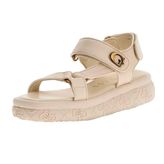 GUESS FLJLAN ELE03 KREM Sandalet