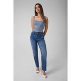 Guess Gala Kadın Denim Büstiyer - Mavi - XS