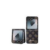 Guess Galaxy Z Flip 6 Peony Script Telefon Kılıfı - Siyah