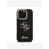 Guess Grained Kamera Standlı iPhone 16 Pro Kılıf