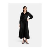 Guess Helene Kadın Elbise W5PK1XWD8G2, Siyah, M