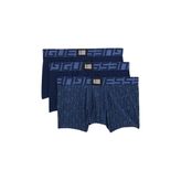 Guess Idol Erkek 3'Lü Boxer Paketi U4RG01K6YW0, Mavi, XXL