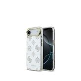 Guess Iphone 17 Air Metal Kamera Çerçeveli Simli Aynalı Telefon Kılıfı - Gümüş
