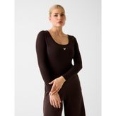 Guess Kadın Body, Kahverengi, XL Beden