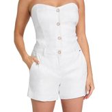 GUESS Kadın Eco Isabeau Keten Şort