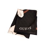 Guess Kadın İpek Fular, 90x90 cm, Kahverengi