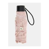 Guess Kadın Monogram Desenli Katlanabilir Şemsiye - Pembe