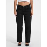 Guess Kadın Regular Fit Jean, Siyah