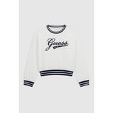 Guess Kız Çocuk Beyaz Sweatshirt - 7 Yaş