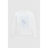 Guess Kız Çocuk Beyaz Tshirt - 7 Yaş