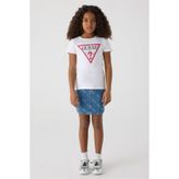 Guess Kız Çocuk Beyaz Tshirt