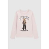 Guess Kız Çocuk Pembe Tshirt - 12 Yaş