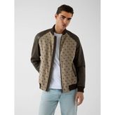 Guess Monogram Erkek Bej Ceket M6YL13W2804-FN4K - XL