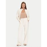Guess Octavia Kadın Aktif Palazzo Fit Kadın Eşofman Altı V5BB12KCX22 - XL - Ekru
