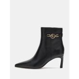 Guess Paislie Kadın Siyah Deri Bot FLFPAILEA10-BLACK