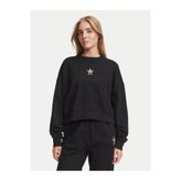 Guess SİYAH BASKILI LOGOLU KADIN SWEATSHIRT