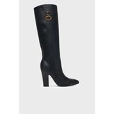 Guess Tyne Logolu Fermuarlı Çizme FLFTYNELE11 Kadın Çizme Flftyn ELE11 Black - Siyah
