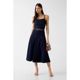 Guess Zelda Kadın Denim Büstiyer - Lacivert - XL