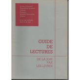 Guide de lectures de la joie par les livres