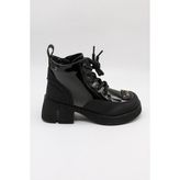 Guja Ithal Seri Kadın Sneaker Bot GJ405 - Siyah - 36