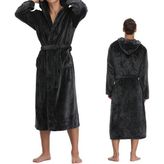 Gül Ev Tekstil Ürünleri Bornoz - XL - Siyah