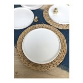 Gulhanile Stackable Mat Beyaz 6 Parça 6 Kişilik Servis Kahvaltı Takımı