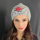 Güllü Kadın Gri Bere 4113