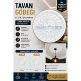 GÜLOĞLU STROPİYER Salyangoz Tavan Lamba Göbeği 50 Cm