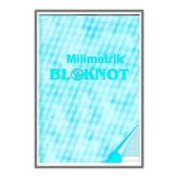 Gülpaş Milimetrik Kağıt A4 Bloknot Mavi 30 Lu - 2 Adet