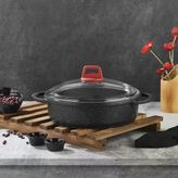 gülsan Basık 32 Cm Elit Döküm Tencere