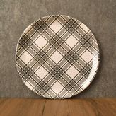 Gültaş Melamin 25 cm Melamin Büyük Pasta Tabağı 12 Adet Desen : Ekose - 25 x 25 cm