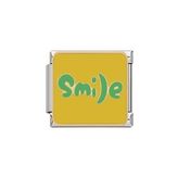 Gülümse Smile Çelik İtalyan Charm