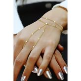 Gumus Altin Yaldizli Pullu Gurmet Zincirli Cift Sira Sahmeran Sgtl12499gold