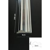Gümüş Duvar Çıtası 6cm