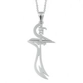Gümüş Hz. Ali Zülfikar Kolye SL5246