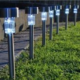 Güneş Enerjili Bahçe Lambası Solar Aydınlatma